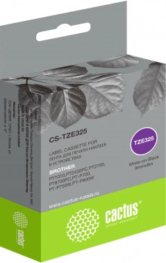 Картридж ленточный Cactus CS-TZE325