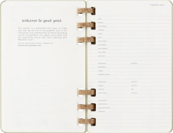 Еженедельник Moleskine ACADEMIC SPIRAL