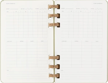 Еженедельник Moleskine ACADEMIC SPIRAL