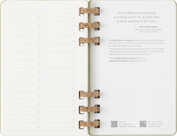 Еженедельник Moleskine ACADEMIC SPIRAL