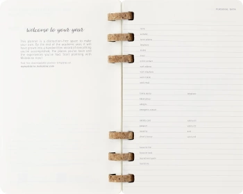 Еженедельник Moleskine ACADEMIC SPIRAL