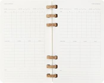 Еженедельник Moleskine ACADEMIC SPIRAL