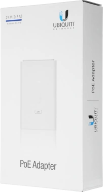 Инжектор PoE Ubiquiti  POE-24-12W-WH