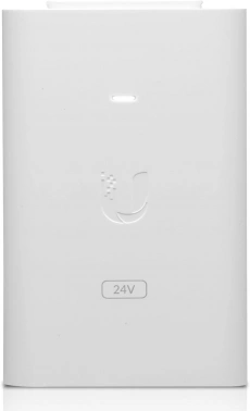 Инжектор PoE Ubiquiti  POE-24-12W-G-WH