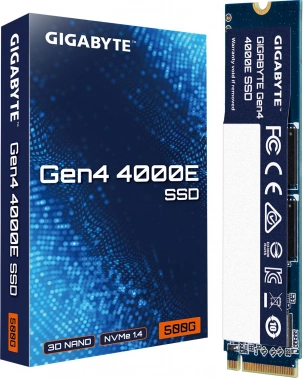 Накопитель SSD Gigabyte PCIe 4.0 x4 500GB G440E500G 4000E