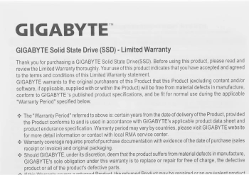 Накопитель SSD Gigabyte PCIe 5.0 x4 4000GB AG514K4TB Aorus Gen5 14000