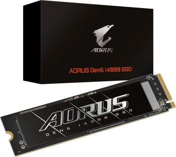 Накопитель SSD Gigabyte PCIe 5.0 x4 4000GB AG514K4TB Aorus Gen5 14000