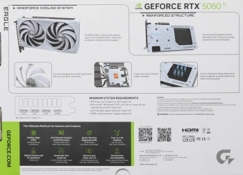 Видеокарта Gigabyte PCI-E 5.0  GV-N506TEAGLEOC ICE-8GD 1.0