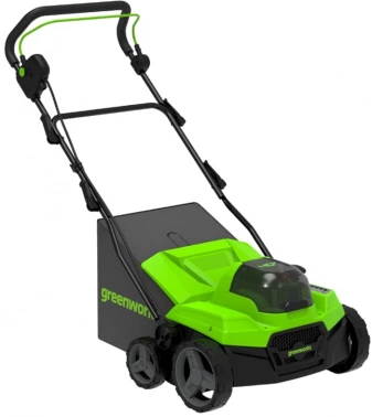 Аэратор Greenworks GD40SC38II