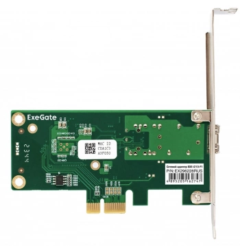 Сетевой адаптер Gigabit Ethernet Exegate EXE-i210-F1