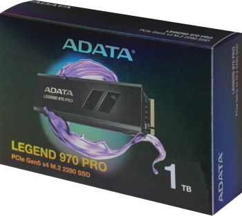 Накопитель SSD A-Data PCIe 5.0 x4 1000GB SLEG-970P-1TCI Legend 970 Pro