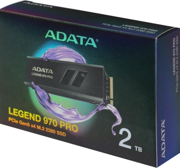 Накопитель SSD A-Data PCIe 5.0 x4 2000GB SLEG-970P-2TCI Legend 970 Pro
