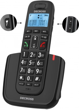 Р/Телефон Dect Decross DC1013
