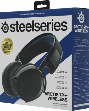 Наушники с микрофоном Steelseries Arctis 7P+