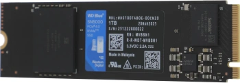 Накопитель SSD WD PCIe 4.0 x4 1TB WDS100T4B0E SN5000
