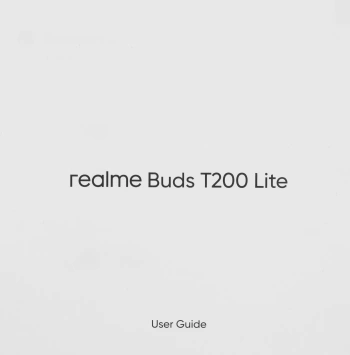 Гарнитура внутриканальные Realme Buds T200 Lite