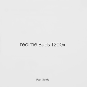 Гарнитура внутриканальные Realme Buds T200x