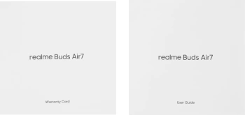 Гарнитура внутриканальные Realme Air 7
