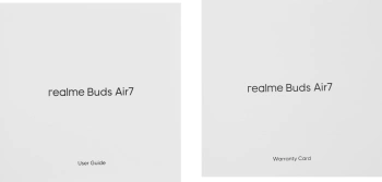 Гарнитура внутриканальные Realme Air 7