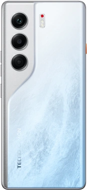 Смартфон Tecno Camon 40 Pro 5G 256Gb 12Gb белый ледяной моноблок 3G 4G 2Sim 6.78