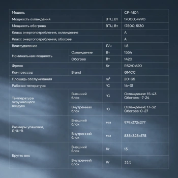 Сплит-система Coolfort CF-4104