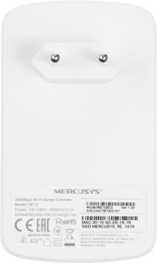 Повторитель беспроводного сигнала Mercusys ME10