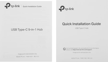 Разветвитель USB-C TP-Link UH9120C
