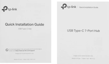 Разветвитель USB-C TP-Link UH7020C