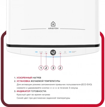 Водонагреватель Ariston Velis Tech Inox PW ABSE 2K 30