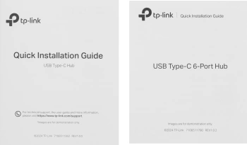 Разветвитель USB-C TP-Link UH6120C
