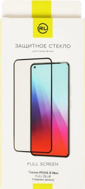 Защитное стекло для экрана Redline для Tecno Pova 6 Neo 2.5D 1шт. (УТ000039234)