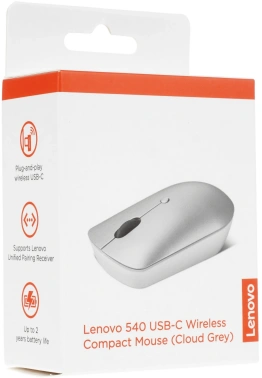Мышь Lenovo 540 USB-C Wireless Compact