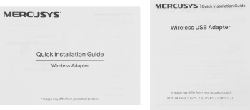 Сетевой адаптер Wi-Fi Mercusys MA14N