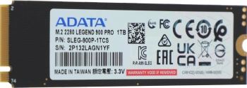 Накопитель SSD A-Data PCIe 4.0 x4 1TB SLEG-900P-1TCS