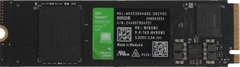 Накопитель SSD WD PCIe 4.0 x4 500GB WDS500G4G0E SN3000