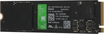 Накопитель SSD WD PCIe 4.0 x4 500GB WDS500G4G0E SN3000