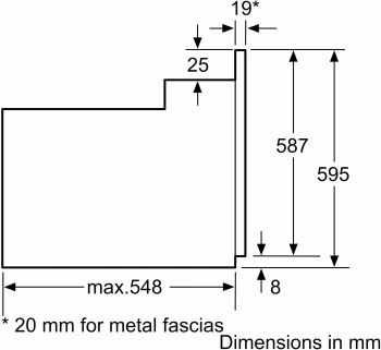 Духовой шкаф Электрический Bosch HBF512BB1T