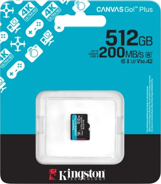 Флеш карта microSDXC 512GB Kingston  SDCG4/512GBSP