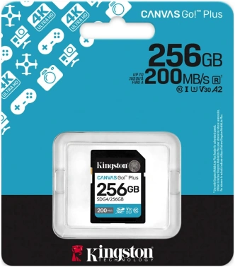 Флеш карта SDXC 256GB Kingston  SDG4/256GB