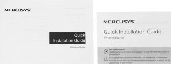 Роутер беспроводной Mercusys MR25BE