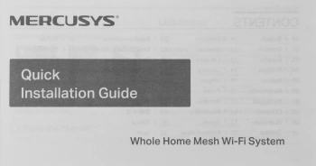 Бесшовный Mesh роутер Mercusys Halo H85X