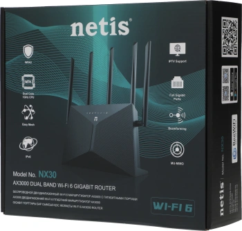 Роутер беспроводной Netis NX30