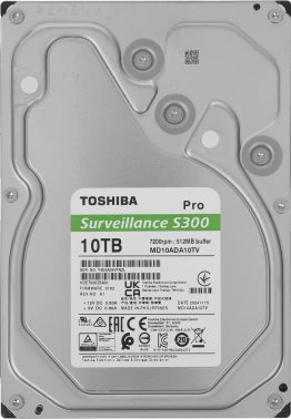 Жесткий диск Toshiba SATA-III 10TB  MD10ADA10TV