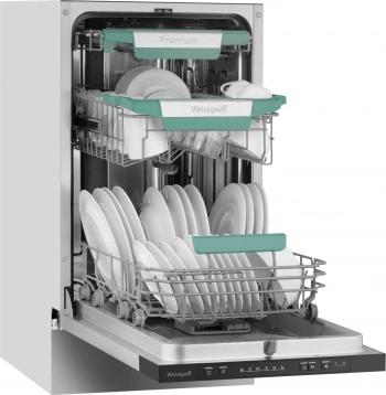 Посудомоечная машина встраив. Weissgauff BDW 4536 D Inverter Autoopen Timer Floor