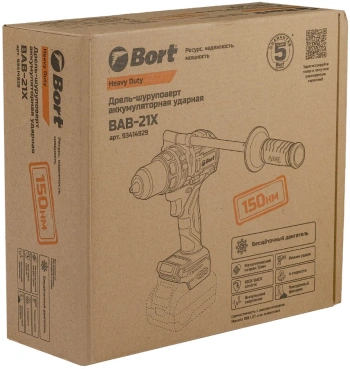 Дрель-шуруповерт Bort BAB-21X