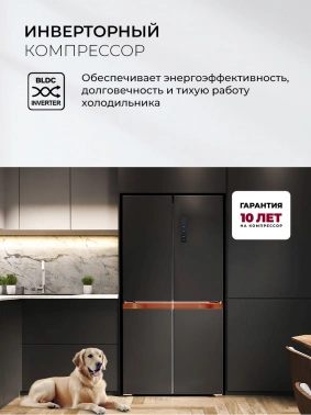 Холодильник Lex LCD505BlOrID