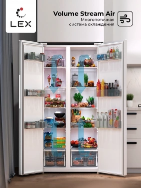 Холодильник Lex LSB520WGID
