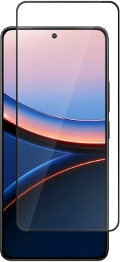 Защитное стекло для экрана BoraSCO прозрачный для Xiaomi Poco F7 Pro/F7 Ultra 2.5D антиблик. 1шт. (36793)