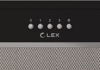 Вытяжка встраиваемая Lex Hyper 600 BL