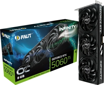 Видеокарта Palit PCI-E 5.0  PA-RTX5060Ti INFINITY 3 OC